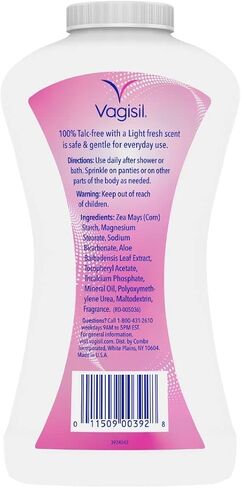 Vagisil Deodorant Powder Talc-Free - 8 oz, Pack of 5 in Saudi Arabia
