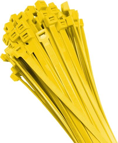 Electriduct Nylon Cable Ties - 11" Self-Locking Zip Ties Multi Color: (Blue, Red, Green, Yellow, Fuchsia, Orange, Gray, Purple) - 500 Pieces in Kuwait