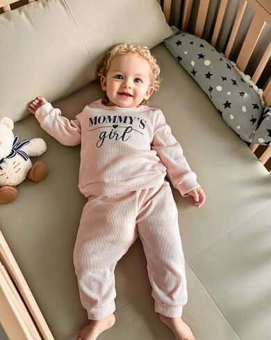 Toddler Girl Clothes Infant Girl Sweatsuit Baby Pant Set Outfits Fall Winter Clothing Little Clothes for Girl in Saudi Arabia