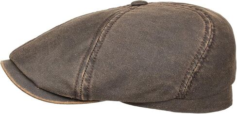 Stetson Brooklin Old Cotton Flat Cap Men | in Saudi Arabia
