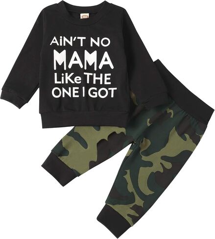 TUEMOS Toddler Boy Clothes Sweatsuits Fall Winters Boy Outfits in Saudi Arabia