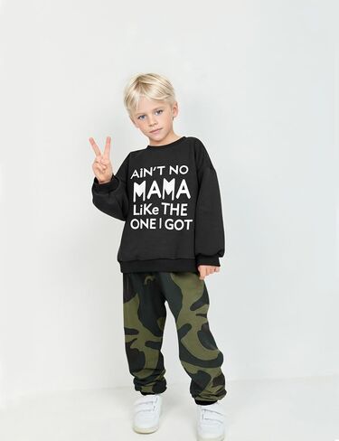 TUEMOS Toddler Boy Clothes Sweatsuits Fall Winters Boy Outfits in Saudi Arabia