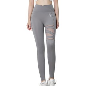 High Waist Leggings with Pockets for Women,Tummy Control Workout Soft Yogo Pants