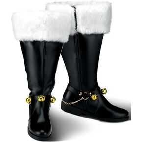 Christmas Santa Claus Boots Santa Claus Costume Boots for Halloween Christmas Santa Dress Accessories