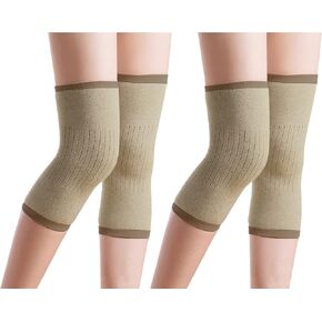 Unisex Cashmere Wool Knee Brace Pads Winter Warm Knee Warmers Thicken Breathable Elastic Knees Sleeves