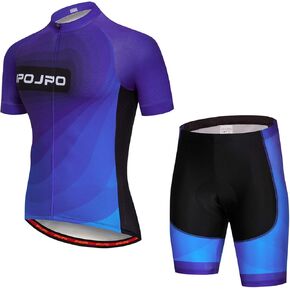 men's cycling Jersey,Bicycle Short Sleeve Breathable Cycling Shorts Quick Dry