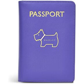 RADLEY London - Heritage Dog Outline - Passport Cover, Travel Essentials for Women, Card and Passport Anti Theft Wallet, Sized to Fit All Standard Passports in Kuwait