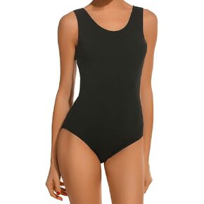 Arshiner Women's Ballet Tank Leotards Gymnastics Dance Cute Ballerina Adult 80s Leotard Bodysuit