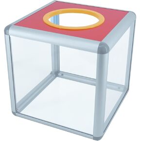 Meet the Mini Acrylic Game Prize Draw Box – your go-to for voting, donating, and dishing out suggestions. It's a compact, clear winner for any event or gathering