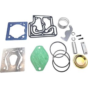 85mm Single Cylinder Air Compressor Repair Kit 4089238 4025245 9111549292 for Wabco for Cummins ISX C ISC ISL L M ISM and N Engines Includes piston pin rings and bearing