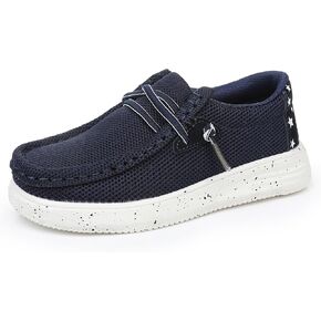 Boys Loafers Kids Girls Slip-On Lightweight Casual Boat Shoes (Toddler/Little Kid/Big Kid)
