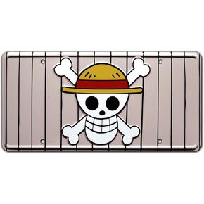 One Piece | The Going Merry | Metal Stamped License Plate