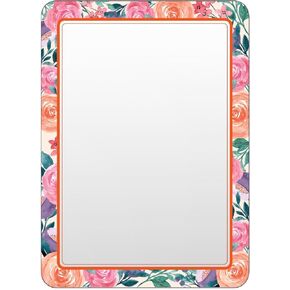 Locker Mirror Magnetic for School and Office, with Strong and 100% Magnetic Mirror for Locker, Magnetic Locker Mirror with Colorful Design, 1 Pack, Reliable Stylish Locker Accessories