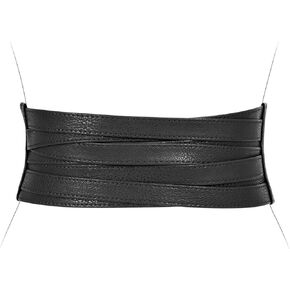 XZQTIVE Wide Elastic Belts for Women Dresses Black Waist Corset Belt for Women Fashion Wide Stretchy Belts