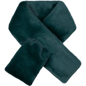 Futrzane Modern Scarf - Womens Faux Fur Stoles Wraps - Soft Collar for Jackets