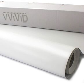VViViD Clear Lamination Vinyl Roll for Die-Cutter and Vinyl Plotter (Satin Finish, 17.9" x 54" 2-Roll Pack)