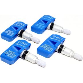 Set of 4 433mhz TPMS Tire Pressure Sensors for 2007-2019 Mercedes Benz C Class Sedan Coupe C250 C300 C350 C400 C43 C63 AMG Replacement