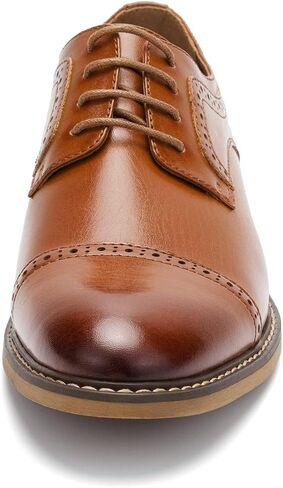 Temeshu Men's Oxfords Lace Up Casual Dress Shoes Classic Formal Modern Business Shoes DS08 in Kuwait