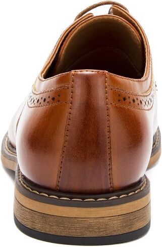 Temeshu Men's Oxfords Lace Up Casual Dress Shoes Classic Formal Modern Business Shoes DS08 in Kuwait