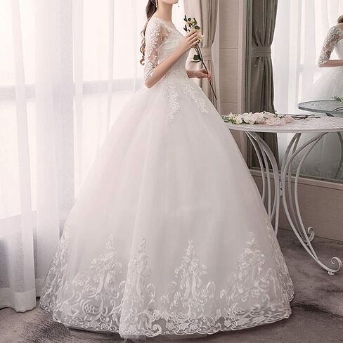 A-line Hoopless Petticoat Crinoline 6 Layers White Underskirt Slips for Wedding Dress(White) in Saudi Arabia