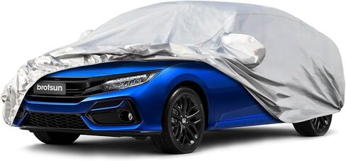 Car Cover, car Cover Waterproof All Weather, Car Covers for Automobiles, Outdoor Full Cover, dust Prevention, Ultraviolet-Proof, Frost and Snow Prevention, Universal (214 * 78 Inches) in Saudi Arabia
