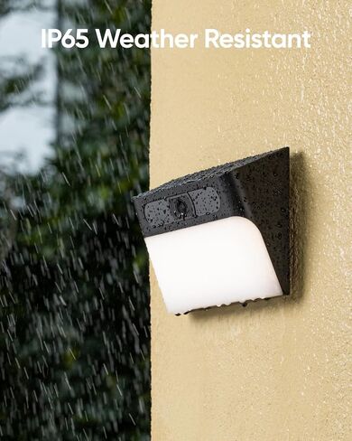 eufy Security Solar Wall Light Cam S120، كاميرا أمان تعمل بالطاقة الشمسية، لاسلكية خارجية، كاميرا 2K، طاقة إلى الأبد، ضوء نشط بالحركة، كشف الذكاء الاصطناعي، IP65 مقاوم للماء، ضوء كشاف، بدون رسوم شهرية in Kuwait