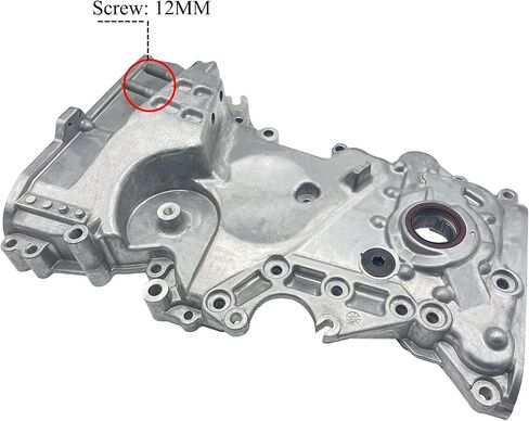 21350-2E030 Timing Chain Oil Pump Cover Assembly for Hyundai 12-13 Elantra,14-21 Tucson/Kia 14-18 Forte Forte5 Forte Koup,12-19 Soul Replaces# 21350-2E350 in Saudi Arabia