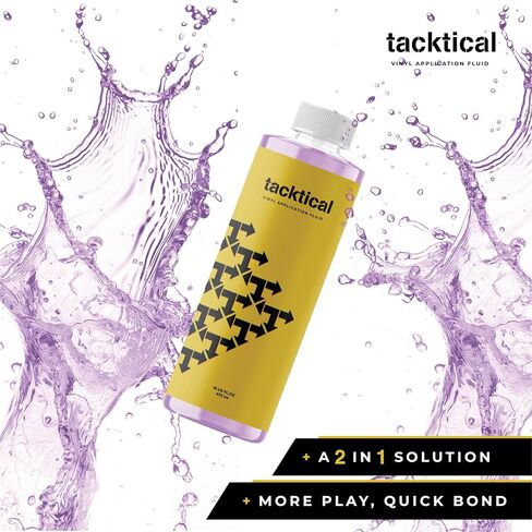VViViD Tacktical 2 in 1 Application Fluid for Vinyl Wraps, Decals, Stickers, and Window Tint with Spray Head - 16oz (473ml) in Saudi Arabia