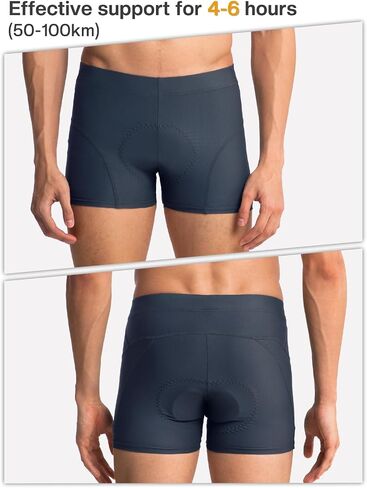 Men's Cycling Underwear 4D sponge Padded Bike Shorts Mountain Bike Liner in Saudi Arabia