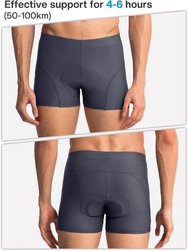 Men's Cycling Underwear 4D sponge Padded Bike Shorts Mountain Bike Liner in Saudi Arabia