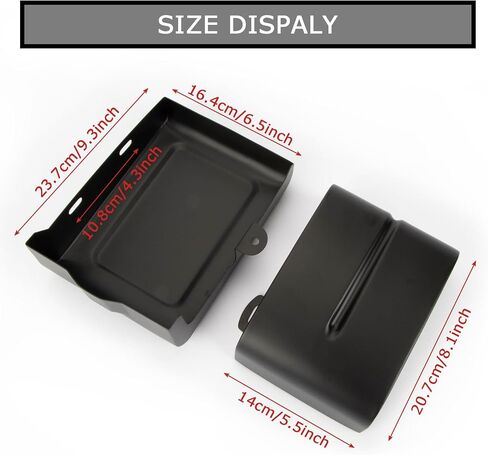 PSLER Battery Side Covers Fairing Side Panel for Dyna Fat Bob Super Glide Wide Glide Switchback 2006-2017 and for Dyna Street Bob 2006-2014 Matte Black in Saudi Arabia