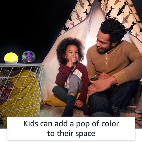 Echo Glow - Multicolor smart lamp, Works with Alexa in Saudi Arabia