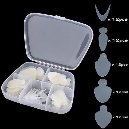 Dual Nail Form Kit, 480pcs Dual Forms for Polygel, Stiletto Coffin Ballerina Nail Extension Forms, 10pcs Nail Clips With Nail Gel Brush Pen Nail Files Buffer, Nail Extension Kit for Beginner in Kuwait