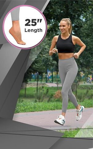 Tummy Control Workout Yoga Leggings with Pockets for Women High Waisted Buttery Soft Athletic Yoga Pants in Kuwait