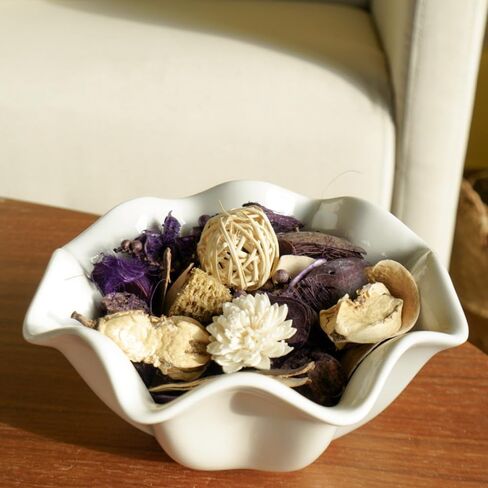Potpourri Bags,Purple White Decorative Potpourri Bowl Filler,Lavender Scented Potpourri Dried Flowers,Home Fragrance Sachet, Vase Fillers,Summer Bathroom Decor(2 Mini Bags|6 oz) in Saudi Arabia
