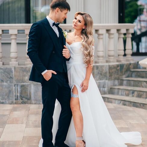 أربطة أرجل الزفاف، رباط زفاف للعروس قابل للتمدد من الدانتيل لأرجل الحفلات الراقصة، أربطة زهور ملابس الزفاف الداخلية in Saudi Arabia