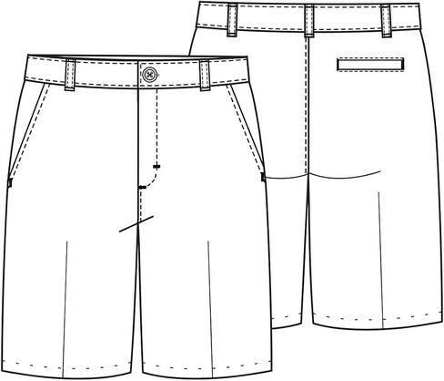 الزي المدرسي للفصل الدراسي للأولاد شورت أمامي مسطح in Kuwait