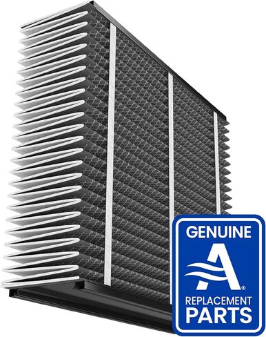 فلتر بديل AprilAire 413CBN لأجهزة تنقية الهواء المنزلية بالكامل من AprilAire - MERV 13 مع الكربون، حساسية منزلية صحية + تقليل الرائحة، فلتر هواء 16x25x4 (عبوة من قطعتين) in Kuwait