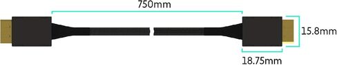 LINKUP - OCuLink PCIe Gen 4 SFF-8611 4i to OCuLink SFF-8611 SSD Data Active Cable w/Nylon Cable Jacket 25cm in Saudi Arabia