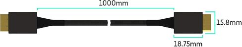 LINKUP - OCuLink PCIe Gen 4 SFF-8611 4i to OCuLink SFF-8611 SSD Data Active Cable w/Nylon Cable Jacket 25cm in Saudi Arabia