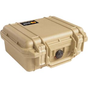 Pelican 1200 Camera Case With Foam (Orange)