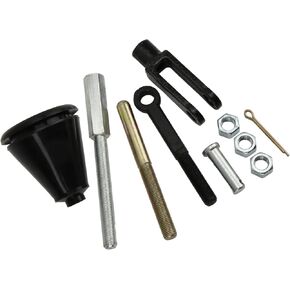 KIMISS Manual Cylinder Rod Kit Manual Adjustable Master Cylinder Rod Kit Eyelet and Clevis Set Replacement for GM 1950‑1970