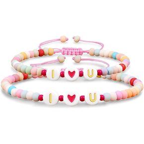 PINKDODO Back to School Gifts First Day of School Bracelet Gift for Girls