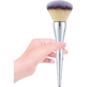GLORAY Powder Brush Large Foundation Brush for Pressed Powder Fluffy Kabuki Makeup Brushes Perfect For Buffing,Stippling,Blending Liquid,Cream and Flawless Setting Powder Contour Face Brush