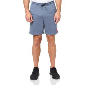 Hugo Men's Square Logo Pull on Jersey Shorts in Kuwait
