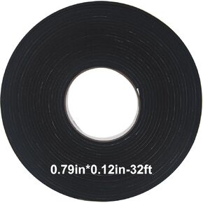 Hat Tape Size Reducer, 32 Feet EVA Foam Hat Sizer Reducer Insert, Self-Adhesive Hat Sizing Tape for Fitted Hats, Cowboy Hats, Caps, and Helmets
