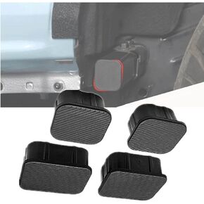 Front Axle Plug & Crash Bar End Caps Kit for Ford Bronco 2021-2023 | Set of 4 Rubber Stopper Covers for 2/4-Door Models
