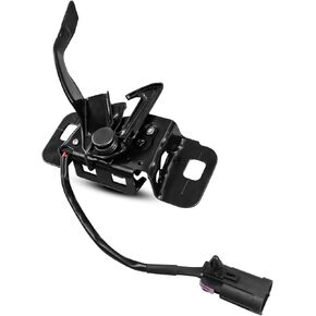 Hood Latch Assembly Replace GM1234132 84460937 Fit for Chevy Silverado 2500 3500 HD 2015-2019, Hood Latch with Remote Start