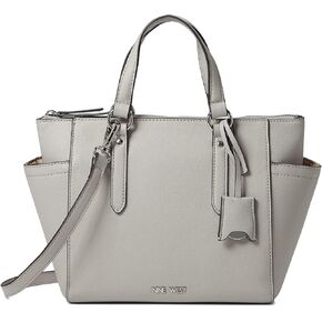 NINE WEST Cedar Satchel Mocha Logo Multi One Size in Kuwait