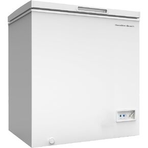 هاميلتون بيتش HBFRF700-WHITE-COM، ديب فريزر أفقي، 7 قدم مكعب. قدم. سعة، ترموستات قابل للتعديل - سلة سلكية مطلية بالفينيل قابلة للإزالة - تصريف سهل لإزالة الجليد، أبيض in Kuwait